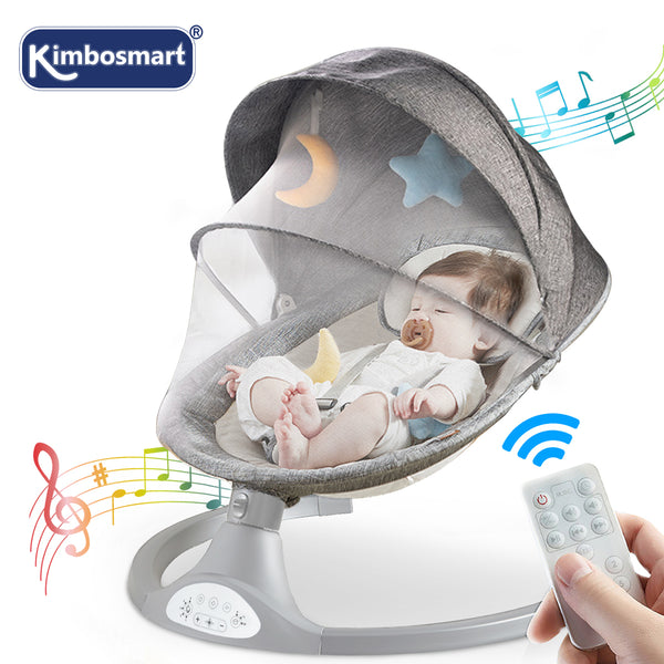 Kimbosmart Speed Bluetooth Baby Swing Remote Control Rocker w/ Mosquitos Net