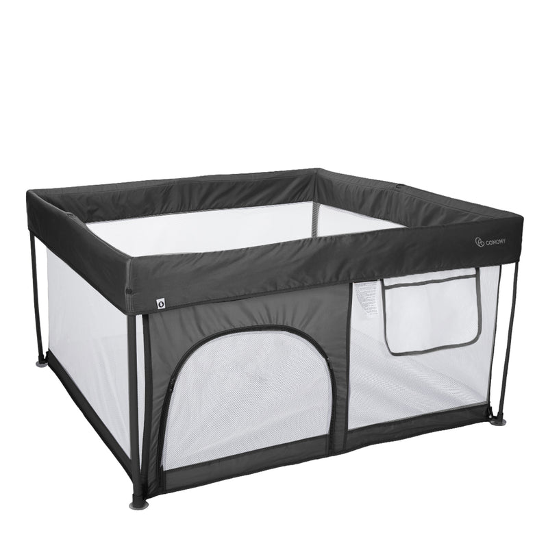 Foldable Baby Playpen, Stable Travel Yard with Storage Bag