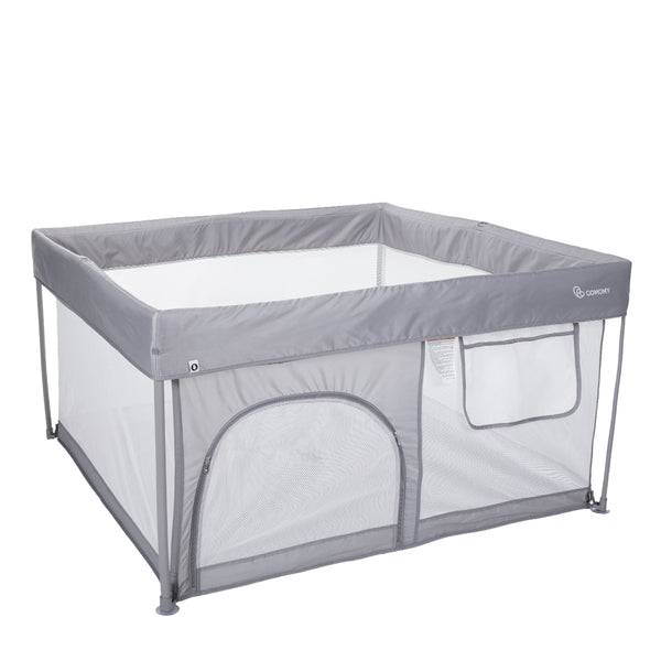 Foldable Baby Playpen, Stable Travel Yard with Storage Bag